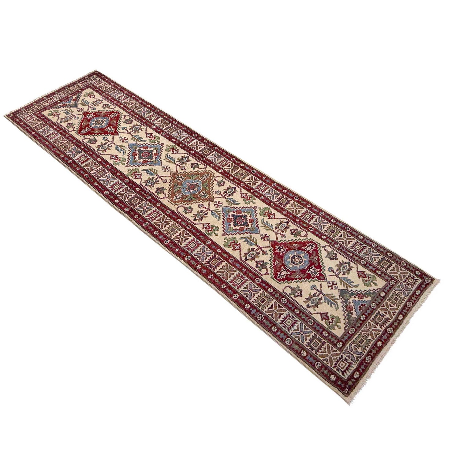 Oriental Kazak Runner 2' 5" x 9' 9" (ft) - No. R37428