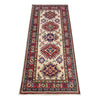 Ivory Color Kazak Runner 2' 7" x 6' 9" (ft) - No. R37430