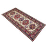 Ivory Color Kazak Runner 2' 7" x 6' 9" (ft) - No. R37430