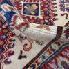 Ivory Color Kazak Runner 2' 7" x 6' 9" (ft) - No. R37430