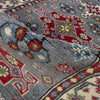 Grey Color Kazak Runner 2' 8" x 9' 6" (ft) - No. R37433
