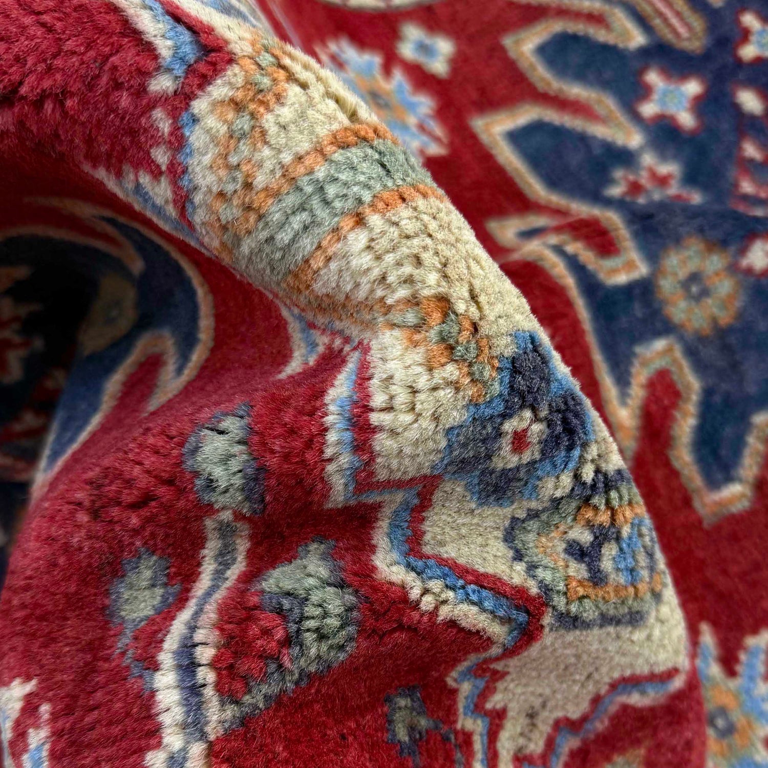 Red Color Kazak Runner 2' 9" x 9' 9" (ft) - No. R37435