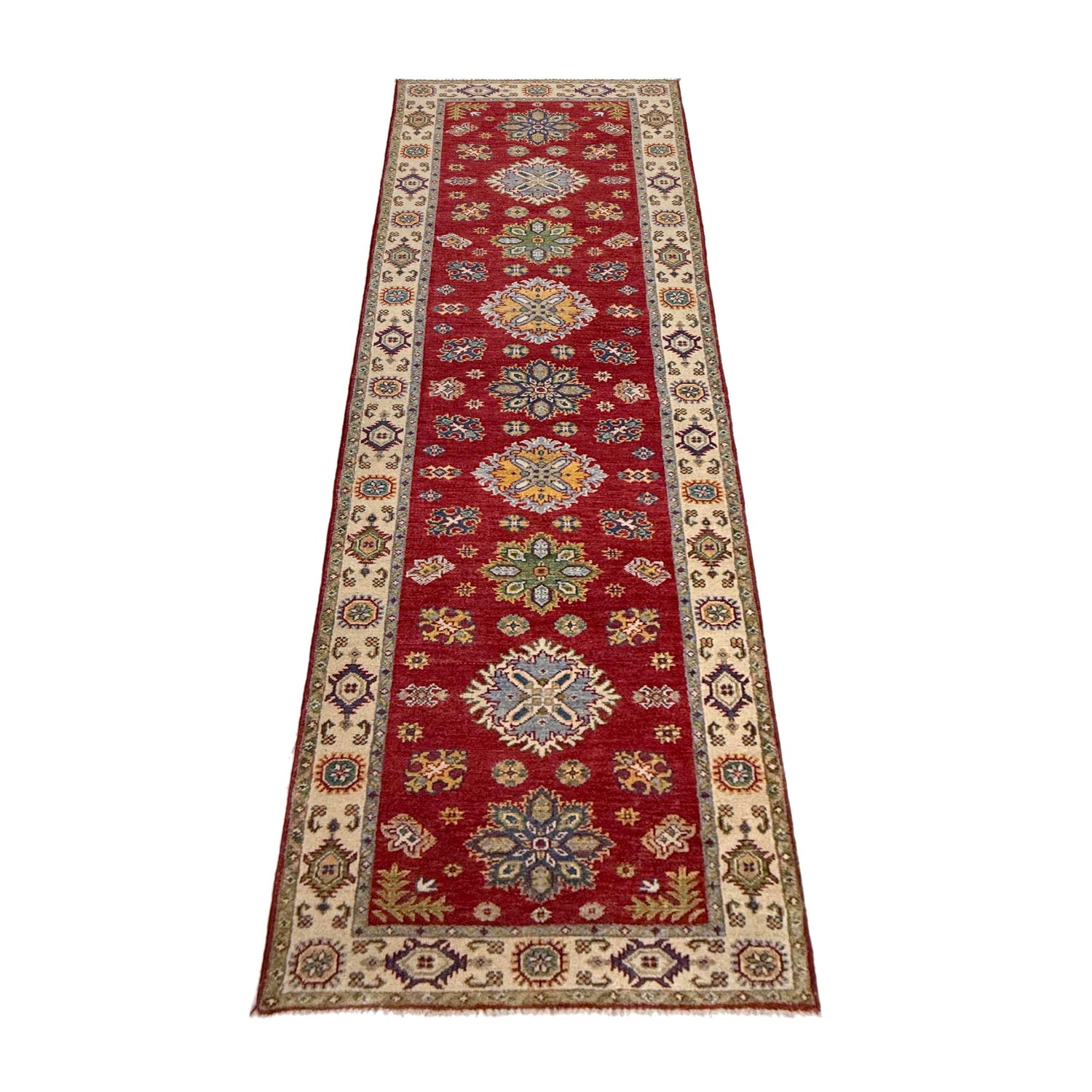 Oriental Kazak Runner 2' 8" x 9' 9" (ft) - No. R37438