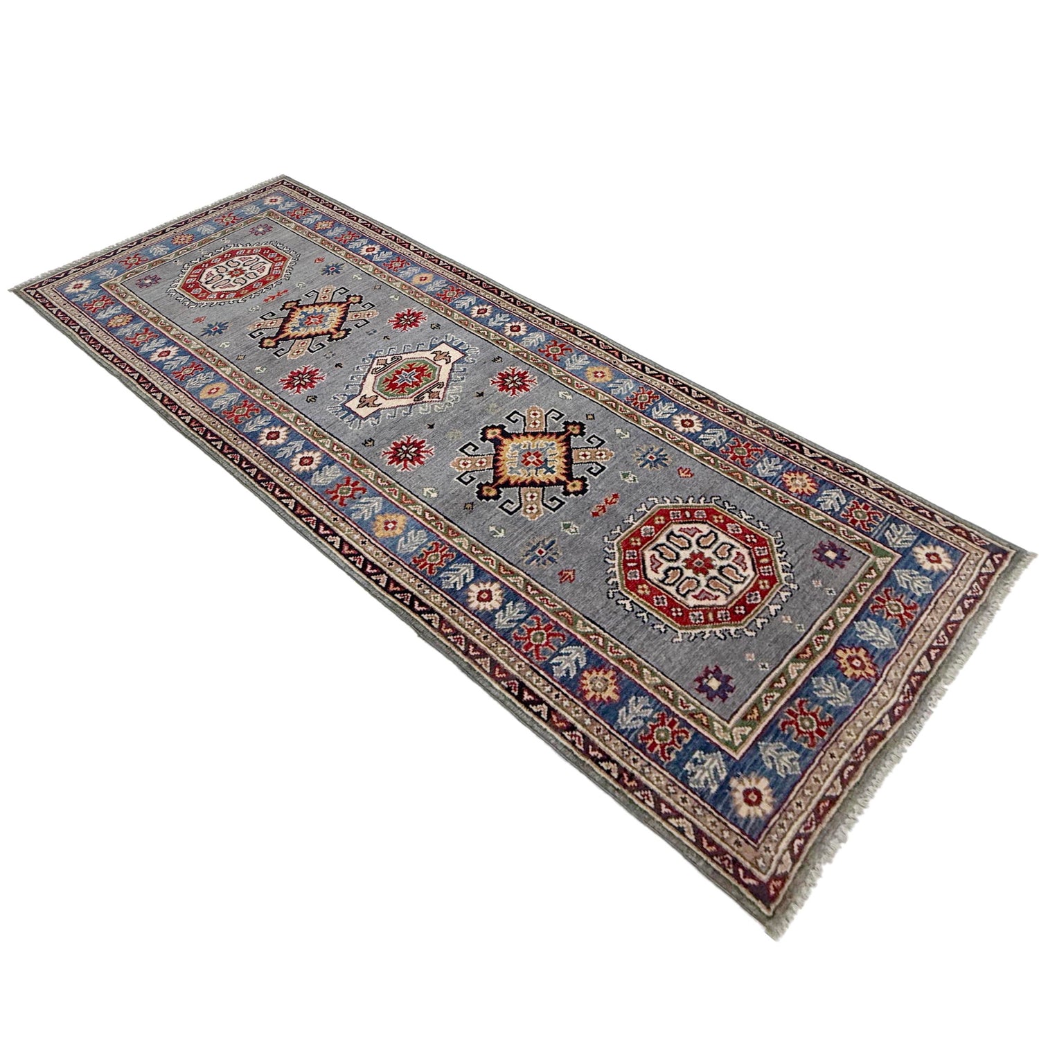 Oriental Kazak Runner 2' 9" x 7' 9" (ft) - No. R37440