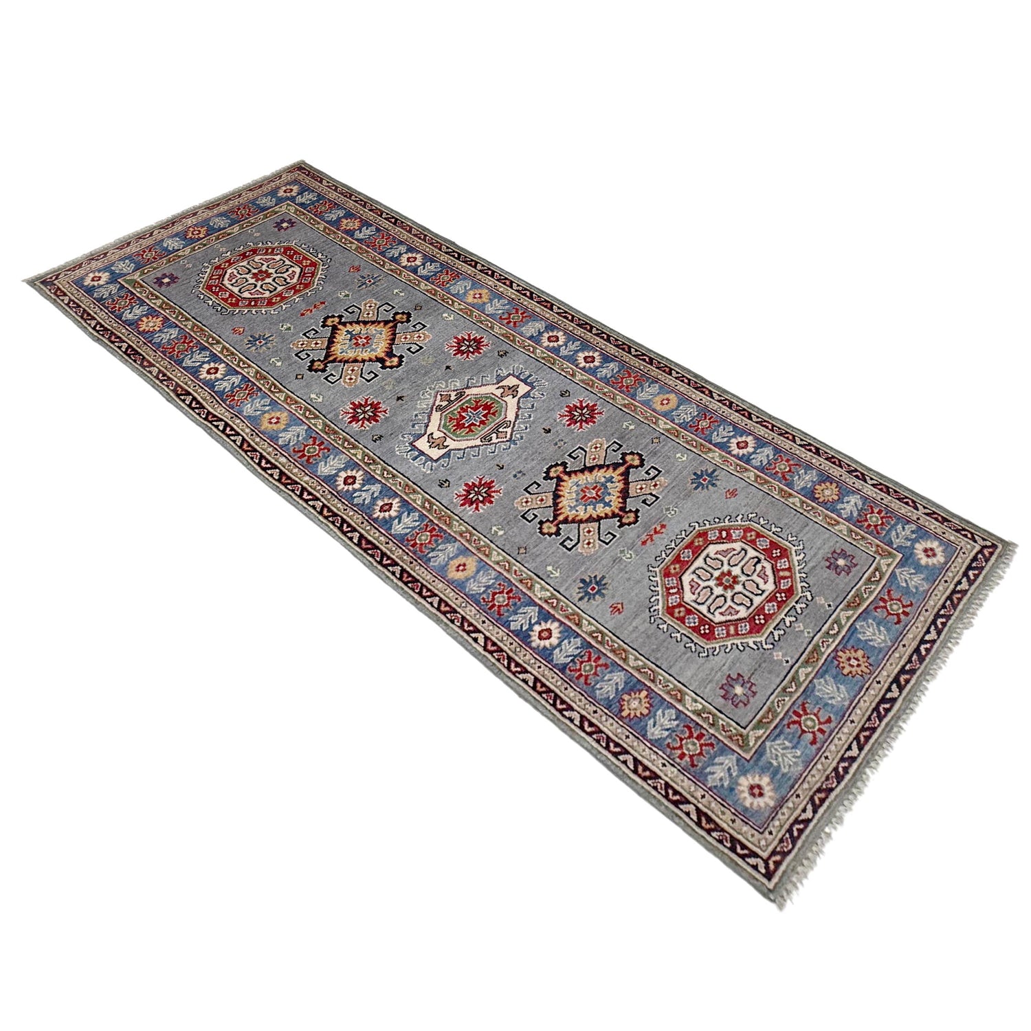 Oriental Kazak Runner 2' 9" x 7' 9" (ft) - No. R37440