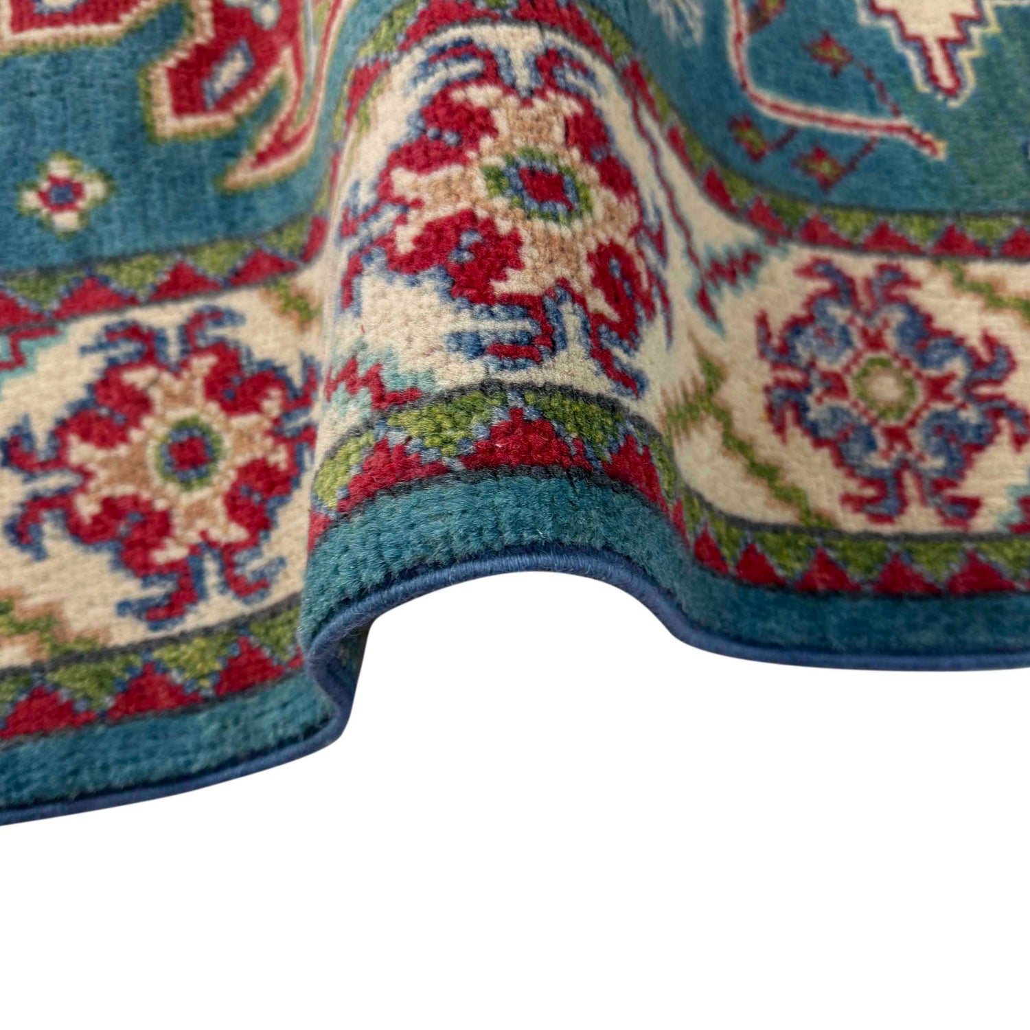Blue Color Kazak Runner 2' 7" x 6' 2" (ft) - No. R37441