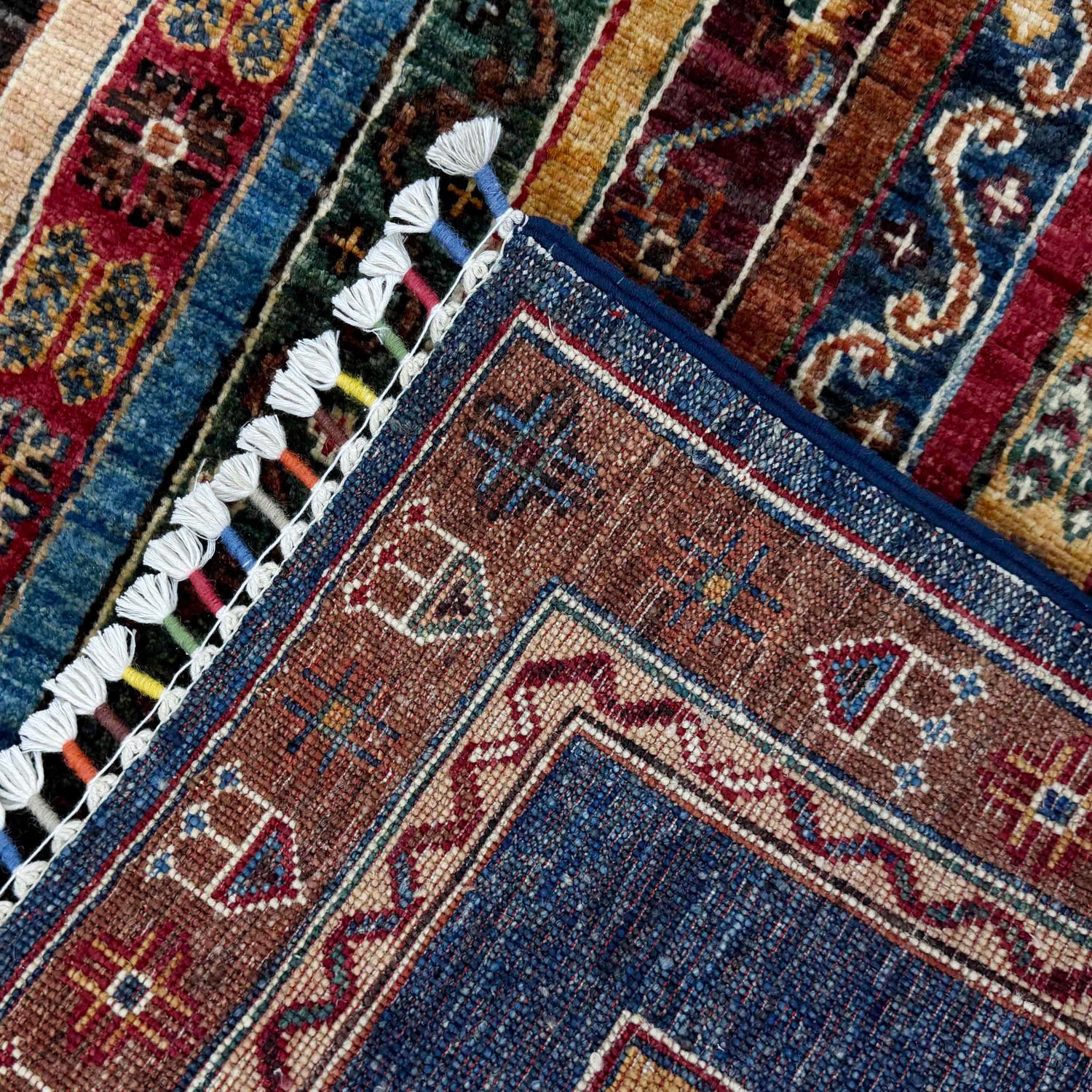 Oriental Shawl Design Luxury Carpet 5' 7" x 7' 9" (ft) - No. R37460