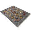 Luxury Waziri Hand-Knotted Rug 5' 9" x 7' 10" (ft) - No. R37463
