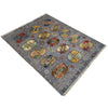 Luxury Waziri Hand-Knotted Rug 5' 9" x 7' 10" (ft) - No. R37463