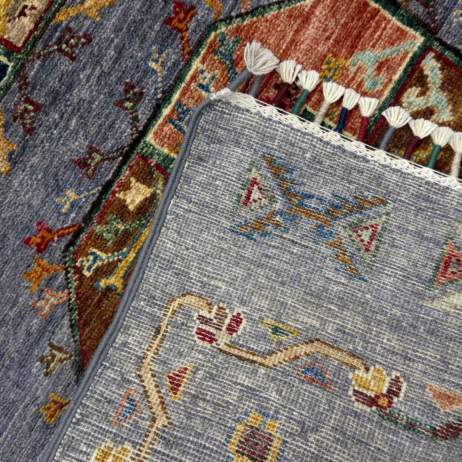 Luxury Waziri Hand-Knotted Rug 5' 9" x 7' 10" (ft) - No. R37463