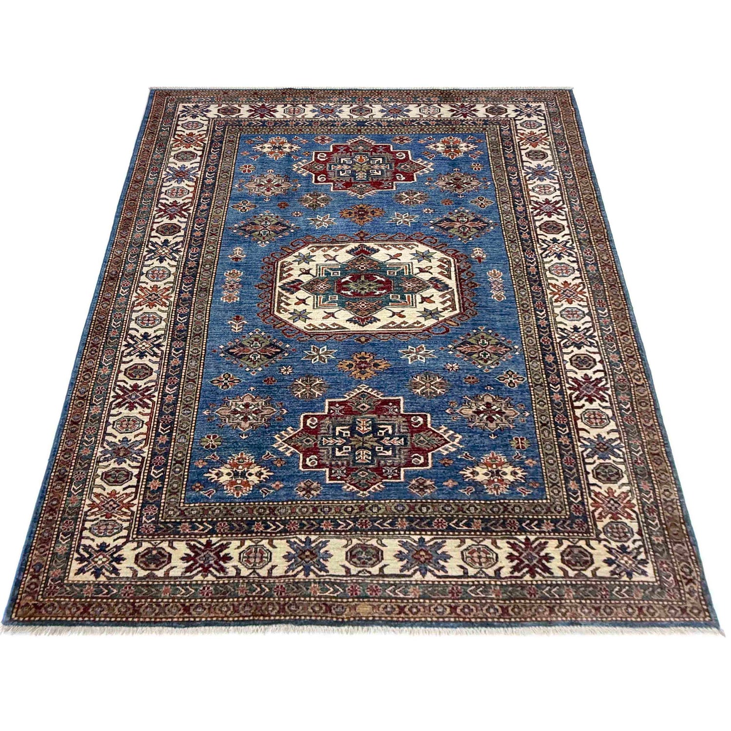 Luxury Kazak Qaleen 5' 9" x 7' 11" (ft) - No. R37464
