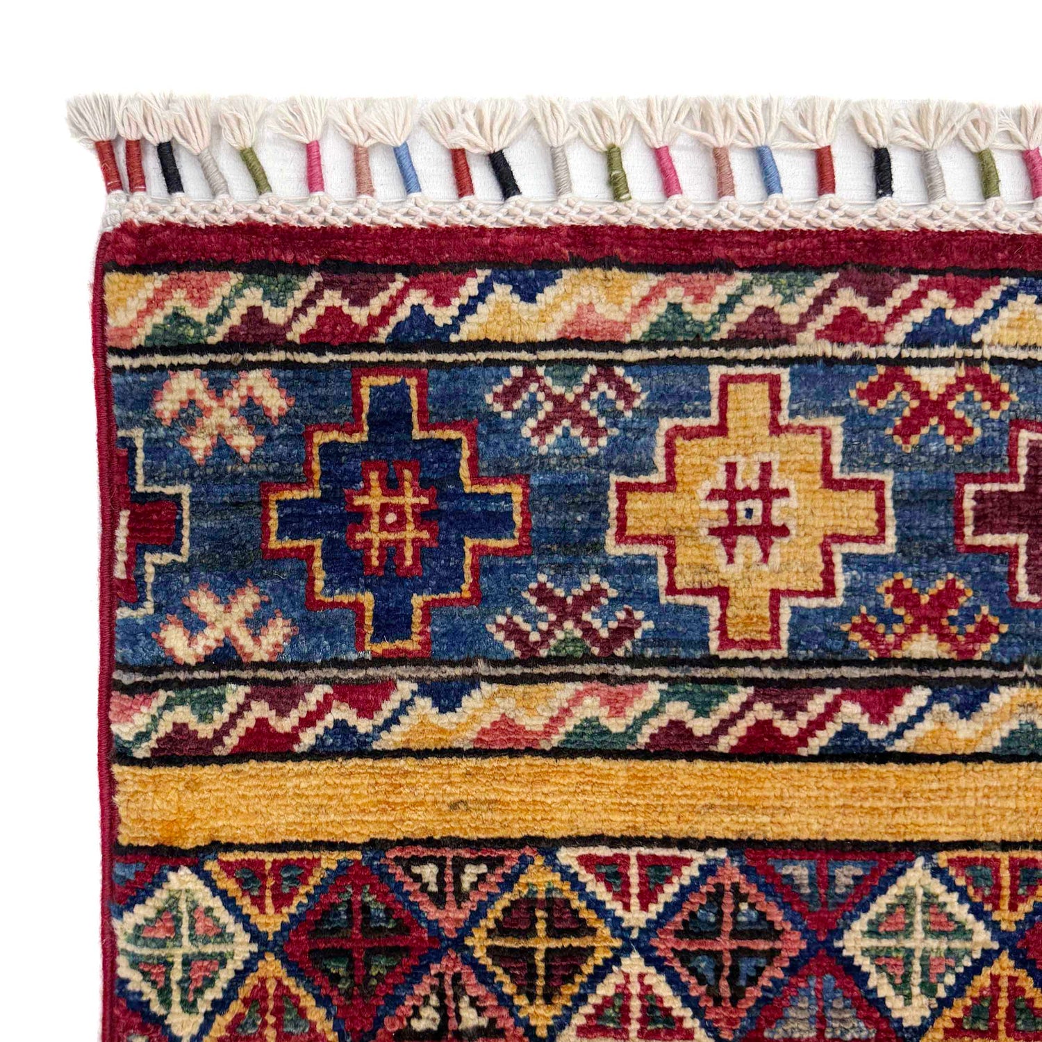 Handmade Gabbeh Qaleen Pakistan 5' 7" x 7' 11" (ft) - No. R37465