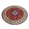 Handmade Kazak Round Carpet 5' 10" x 5' 10" (ft) - No. R37466