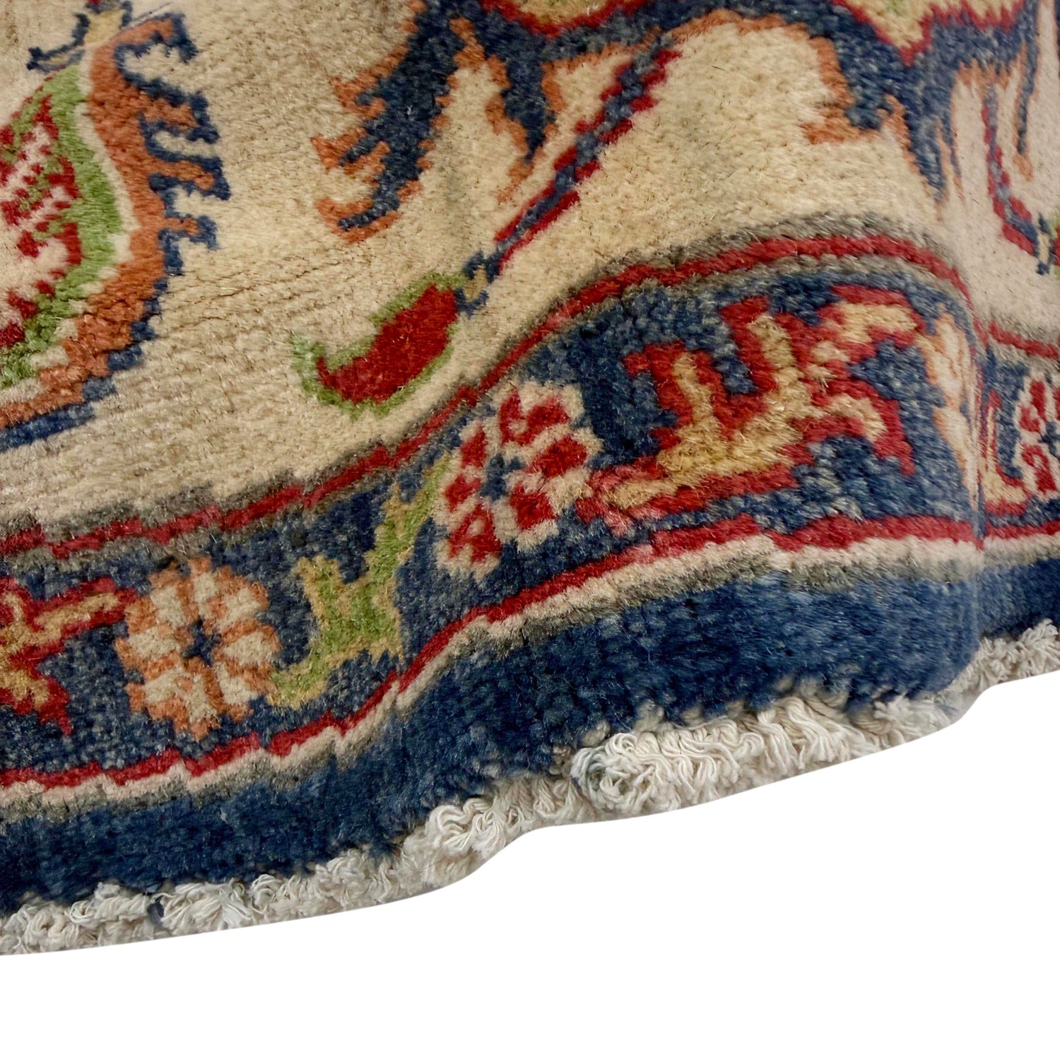 Hand Knotted Kazak Round Carpet for Home 6' 7" x 6' 7" (ft) - No. R37470