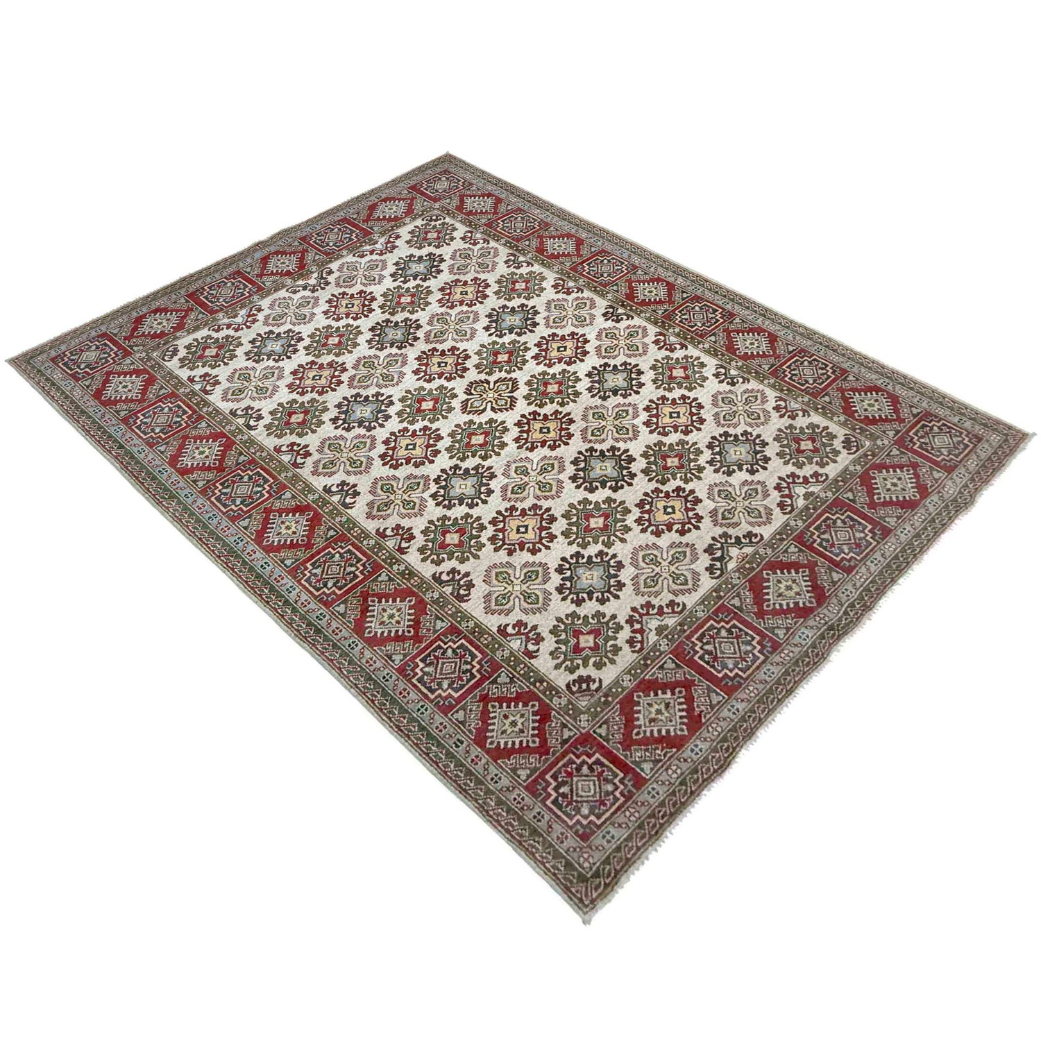 Oriental Kazak Rug 6' 0" x 9' 1" (ft) - No. R37471