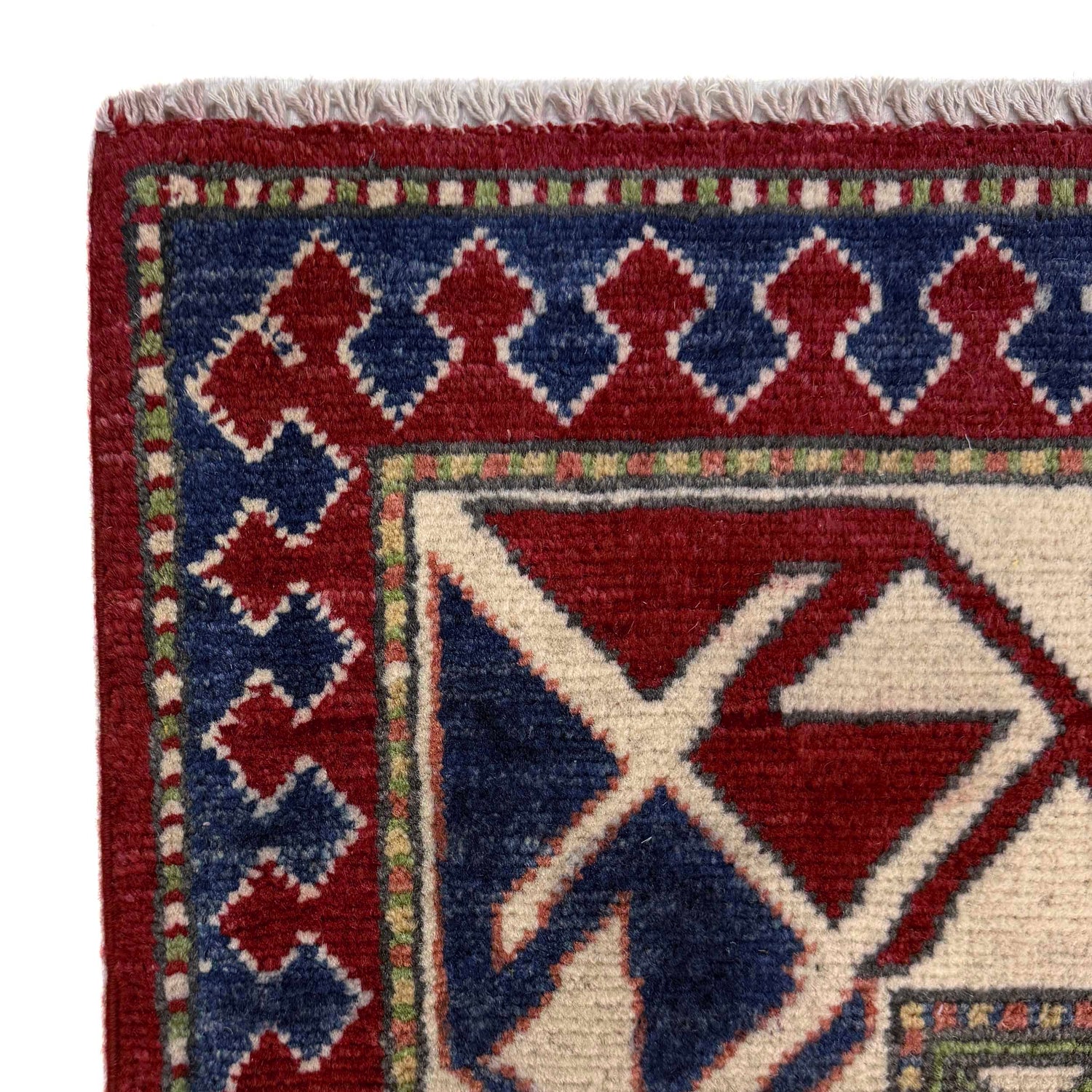 Oriental Kazak Rug 6' 4" x 9' 7" (ft) - No. R37472