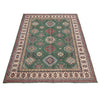 Green Color Kazak Rug 6' 9" x 10' 0" (ft) - No. R37479