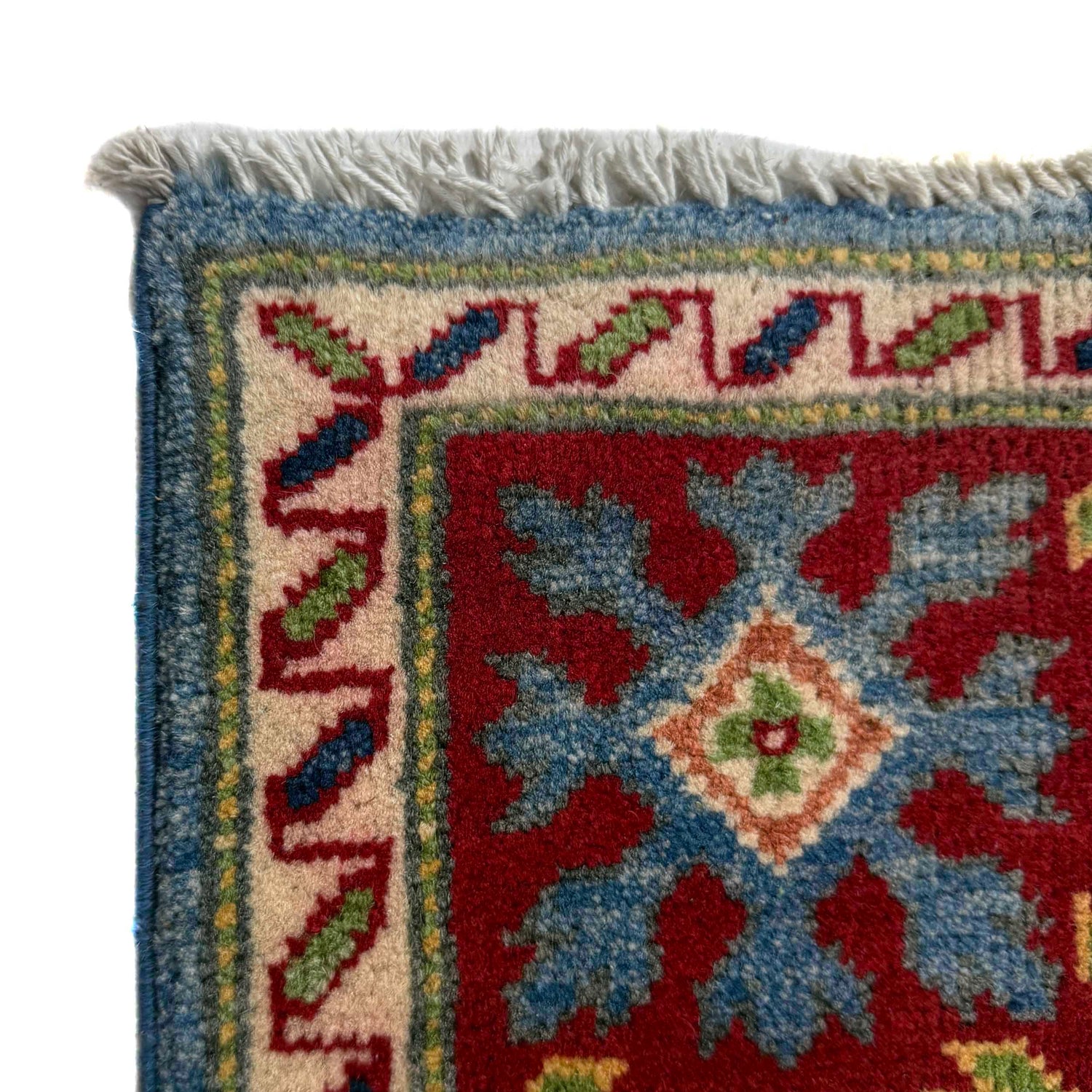 Hand Knotted Kazak Rug 4' 0" x 6' 0" (ft) - No. R37480