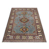 Grey Color Kazak Rug 3' 3" x 4' 9" (ft)- No. R37481