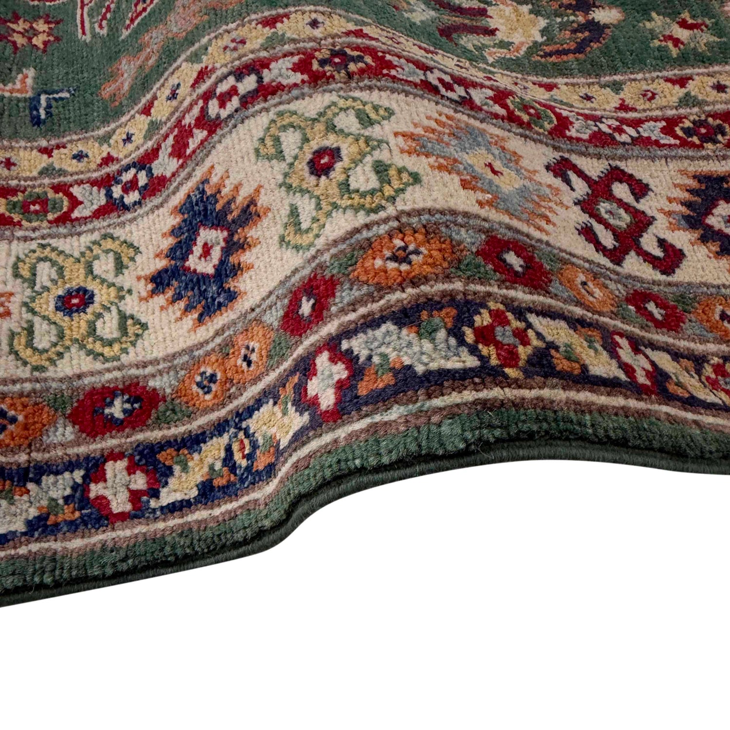 Oriental Kazak Rug 3' 1" x 4' 11" (ft)- No. R37482