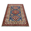 Hand Knotted Kazak Rug 2' 6" x 3' 11" (ft) - No. R37483