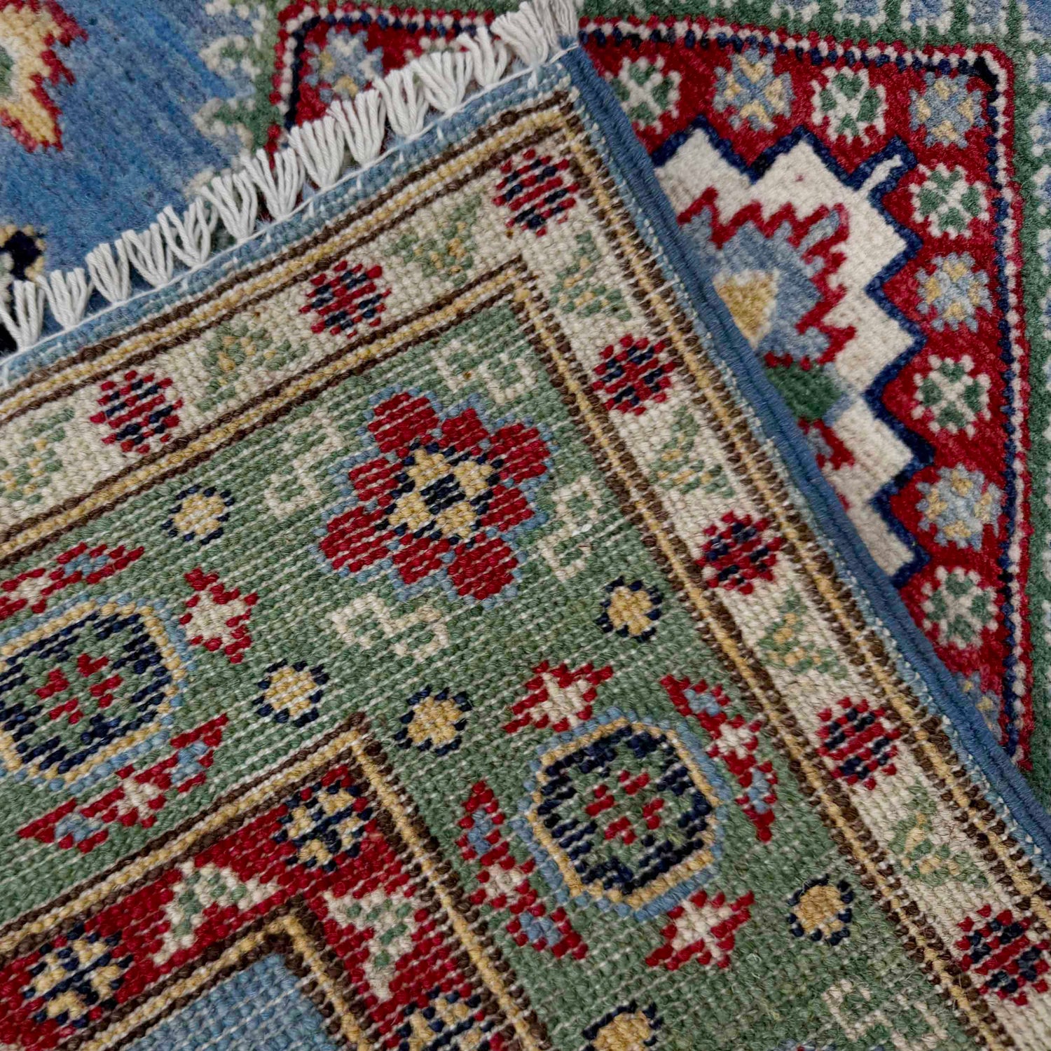 Oriental Kazak Rug 2' 7" x 3' 11" (ft) - No. R37485