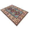 Hand Knotted Kazak Rug 2' 7" x 3' 9" (ft) - No. R37487