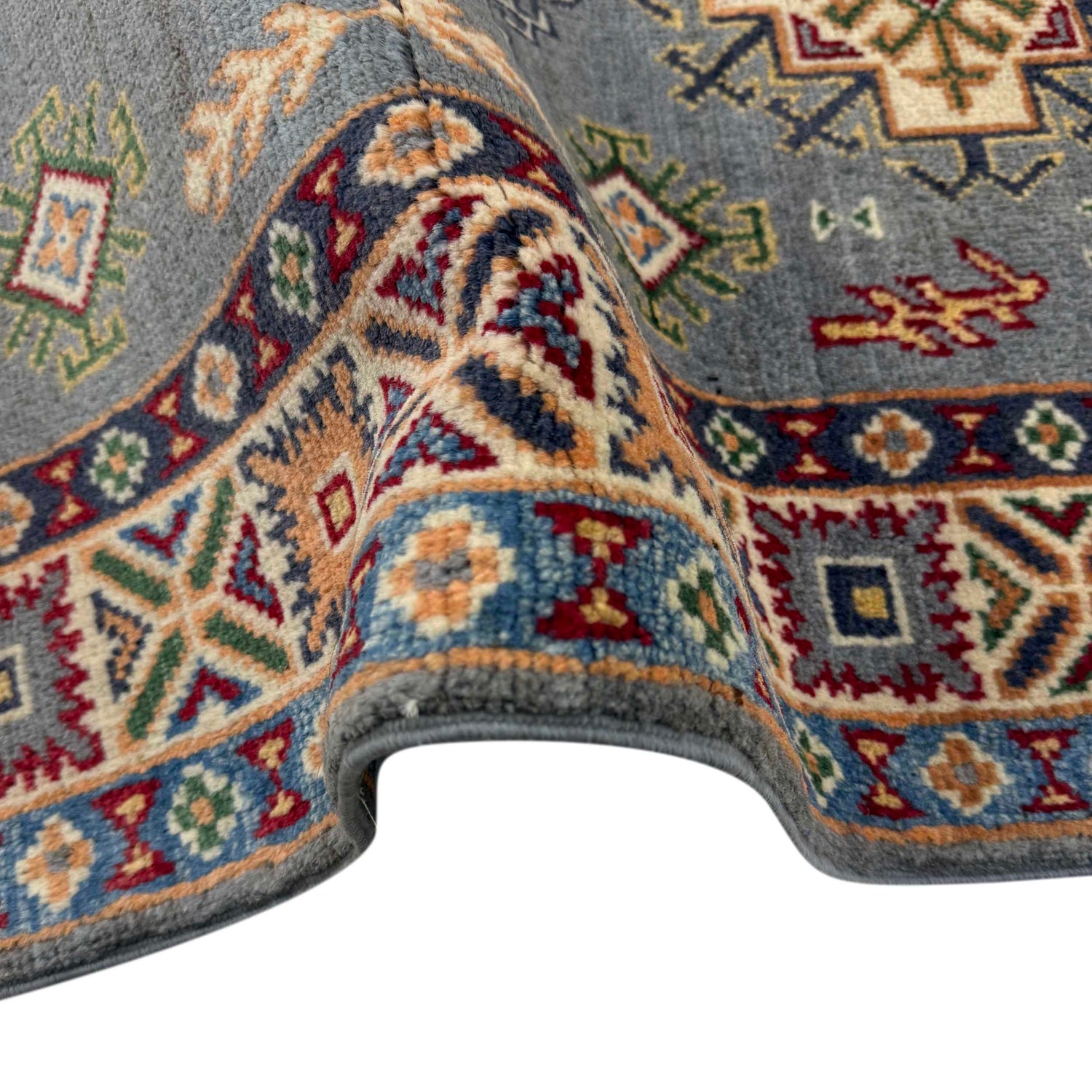 Oriental Kazak Rug 2' 7" x 3' 11" (ft) - No. R37488