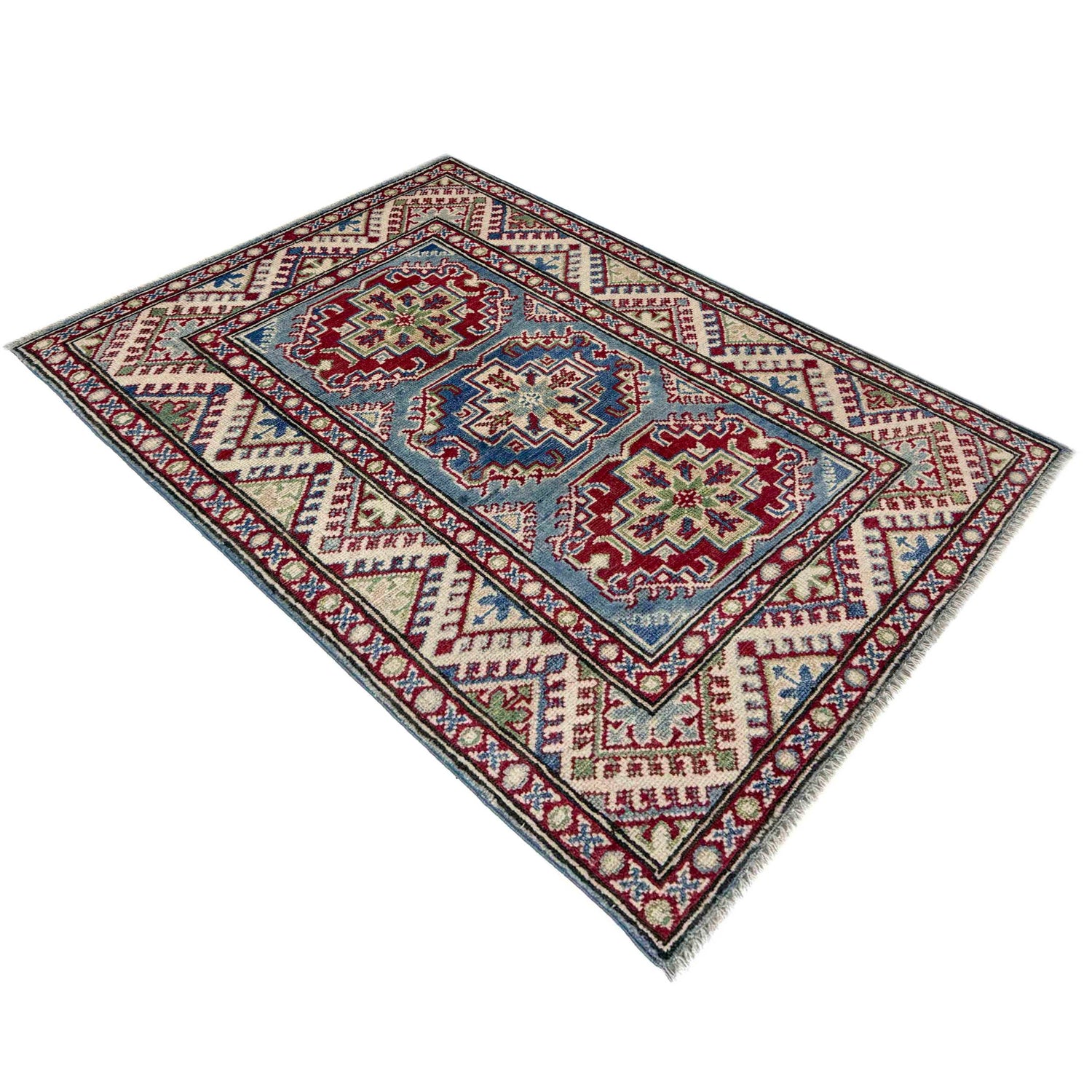 Oriental Kazak Rug 2' 7" x 4' 0" (ft) - No. R37489