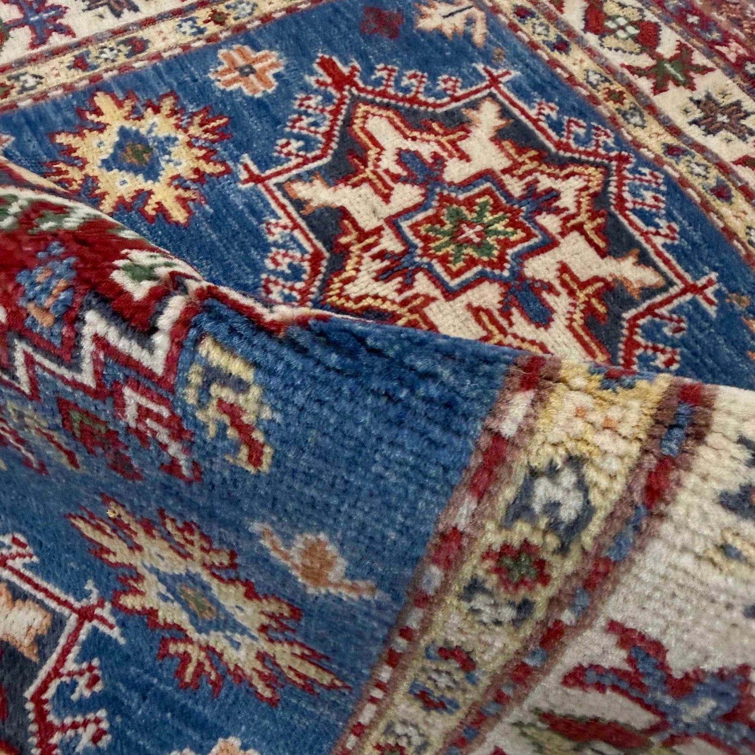 Hand Knotted Kazak Rug 2' 7" x 4' 0" (ft) - No. R37491