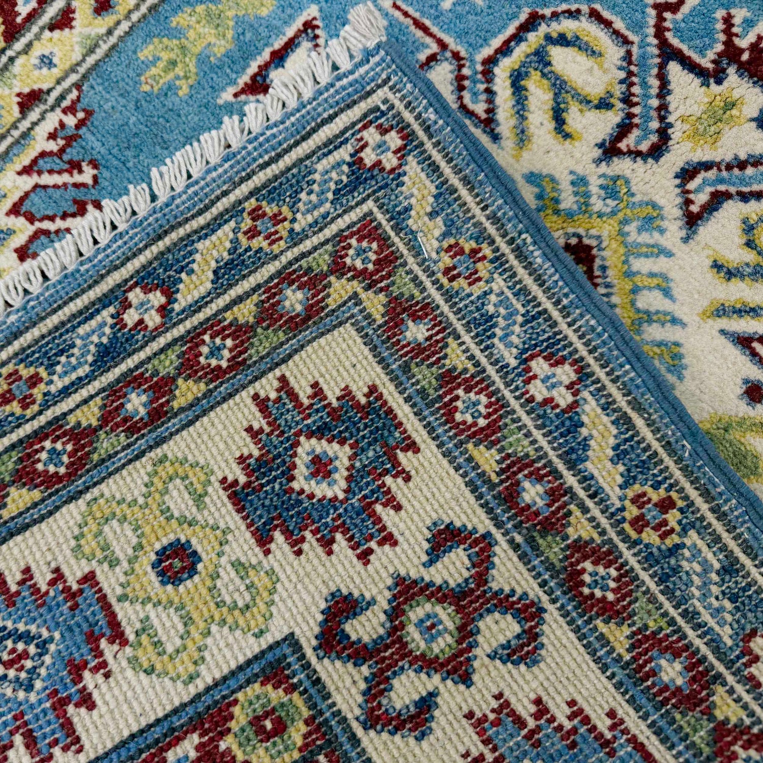 Oriental Kazak Rug 3' 3" x 4' 10" (ft)- No. R37502