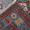 Hand Knotted Kazak Rug 3' 3" x 4' 9" (ft)- No. R37503