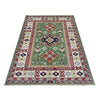Green Color Kazak Rug 3' 3" x 5' 0" (ft)- No. R37506