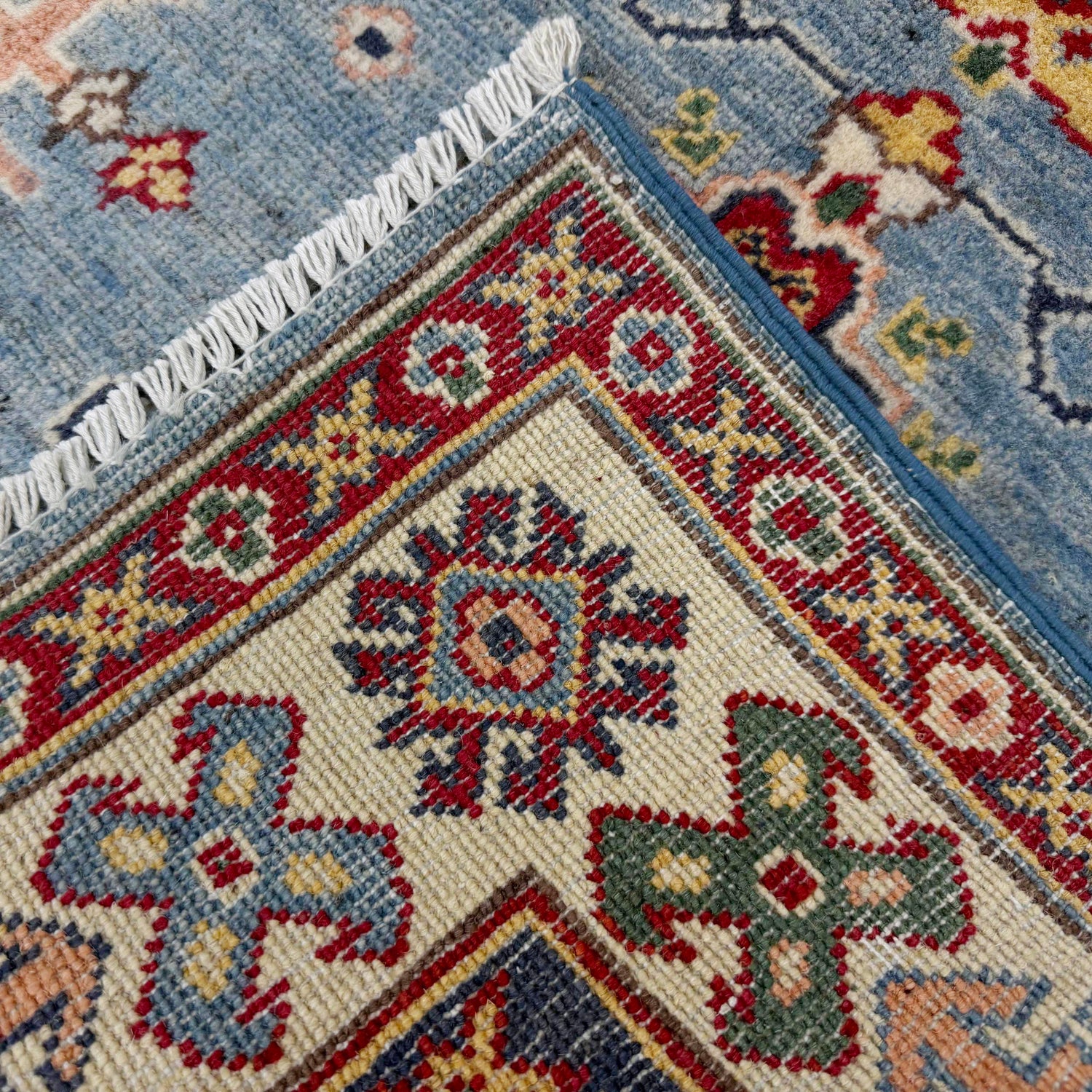 Oriental Kazak Rug 3' 3" x 4' 11" (ft)- No. R37508