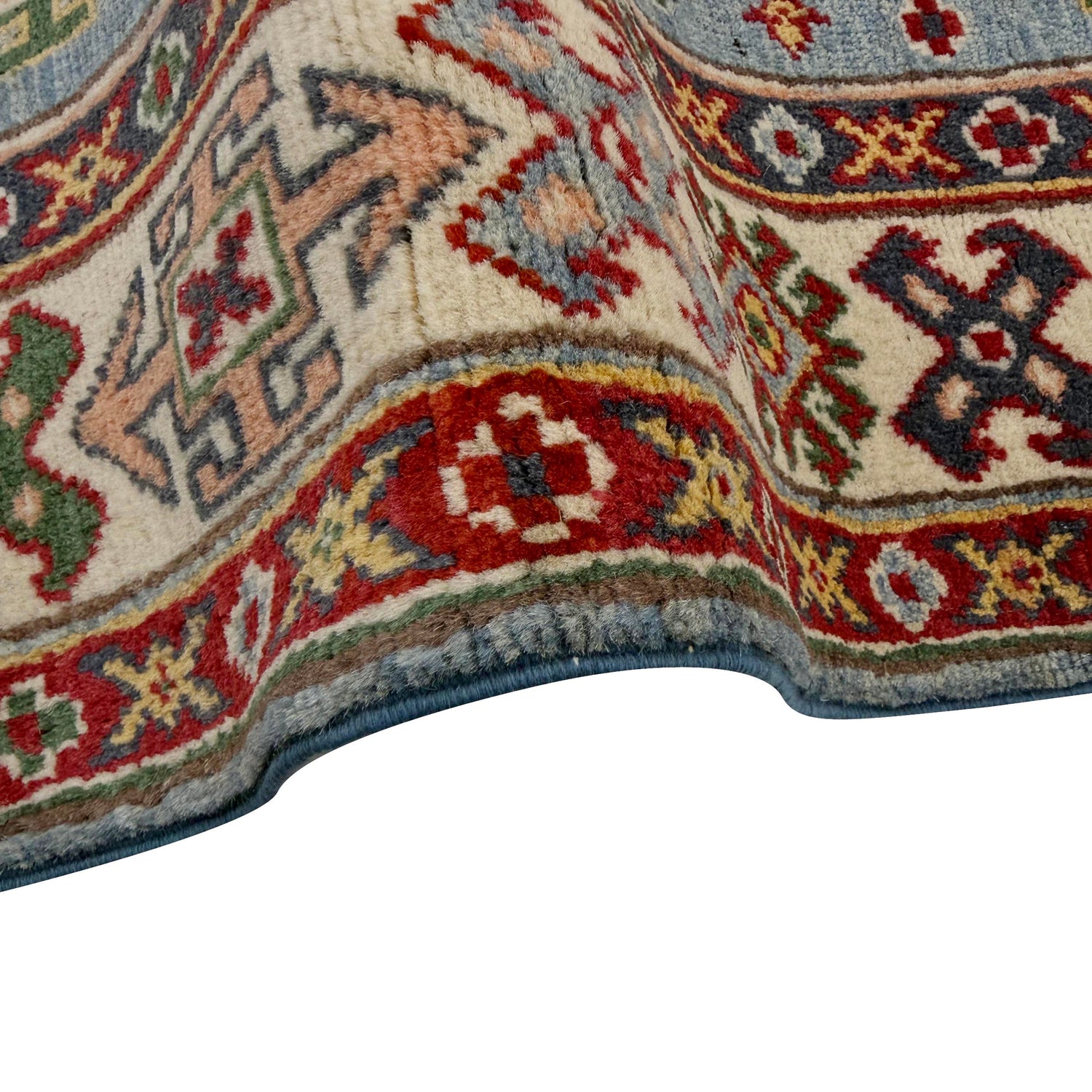 Oriental Kazak Rug 3' 3" x 4' 11" (ft)- No. R37508