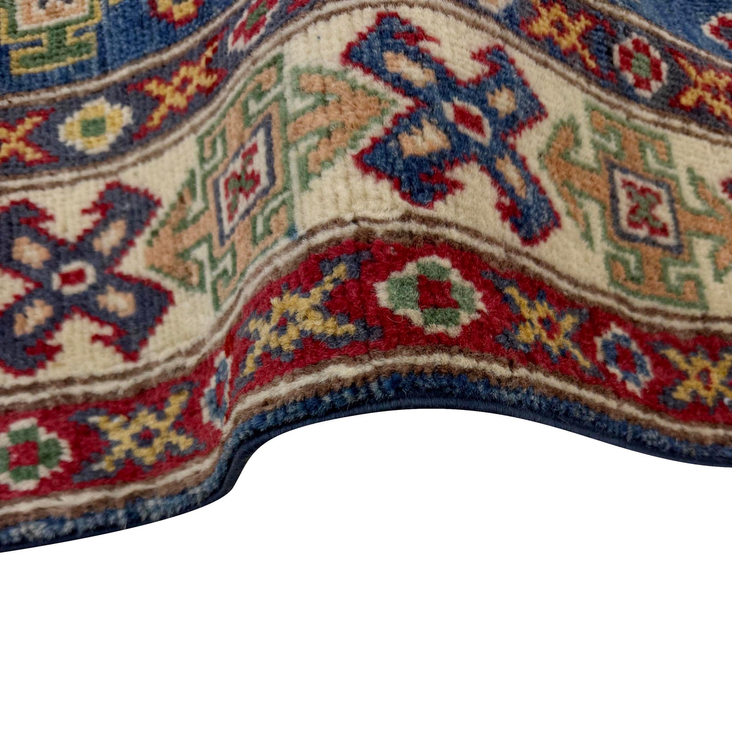 Hand Knotted Kazak Rug 2' 11" x 4' 9" (ft)- No. R37511