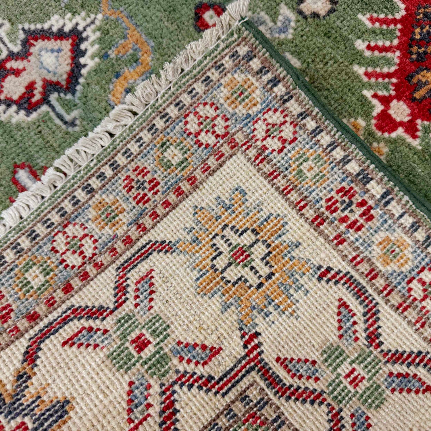 Oriental Kazak Rug 3' 3" x 4' 11" (ft)- No. R37513
