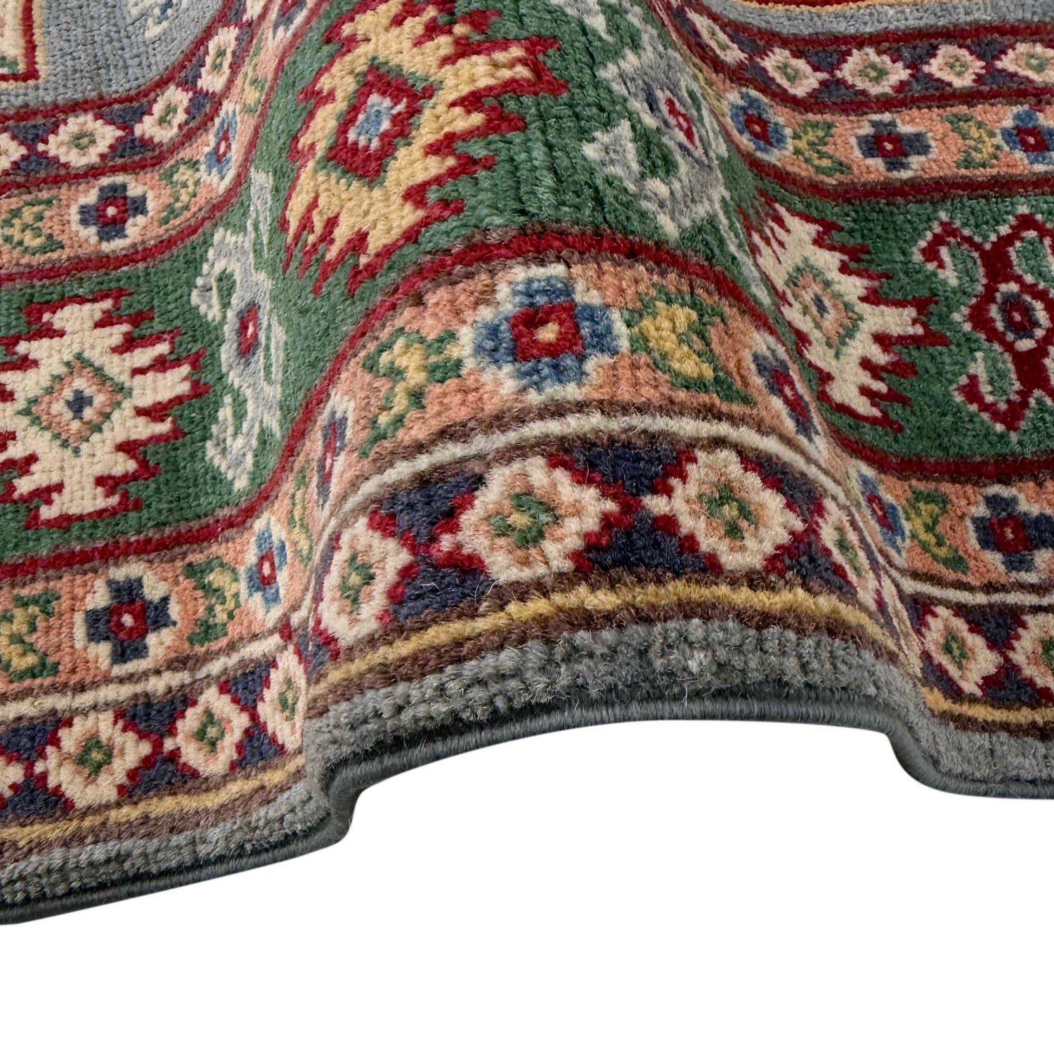 Oriental Kazak Rug 3' 2" x 4' 9" (ft)- No. R37514