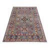 Hand Knotted Kazak Rug 3' 2" x 5' 0" (ft)- No. R37517