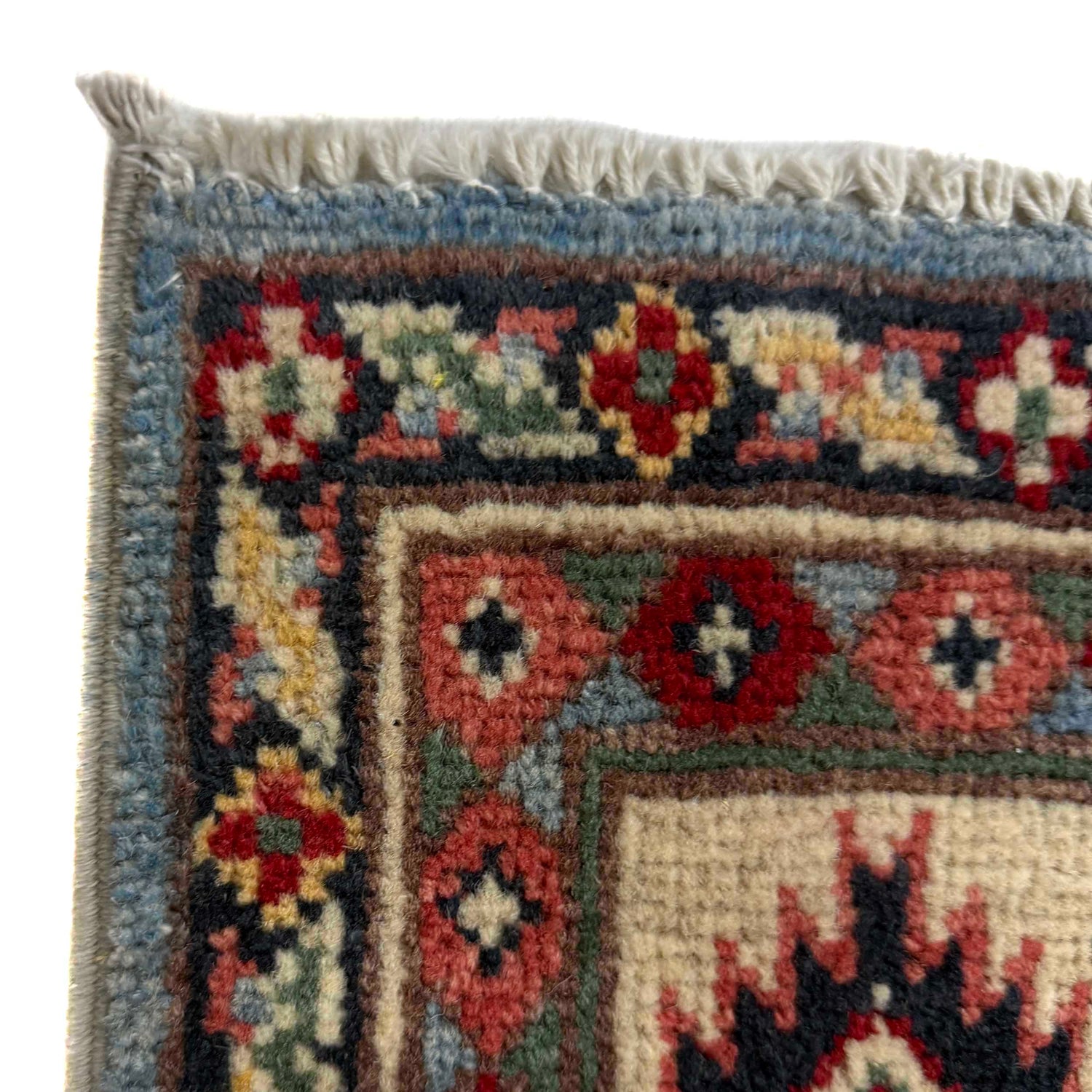 Hand Knotted Kazak Rug 3' 3" x 5' 1" (ft)- No. R37520