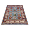 Oriental Kazak Rug 3' 5" x 5' 1" (ft)- No. R37521