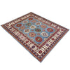 Oriental Kazak Rug 3' 5" x 5' 1" (ft)- No. R37521