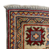Grey Color Kazak Rug 3' 2" x 4' 5" (ft)- No. R37524