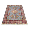 Hand Knotted Kazak Rug 3' 4" x 4' 11" (ft)- No. R37525