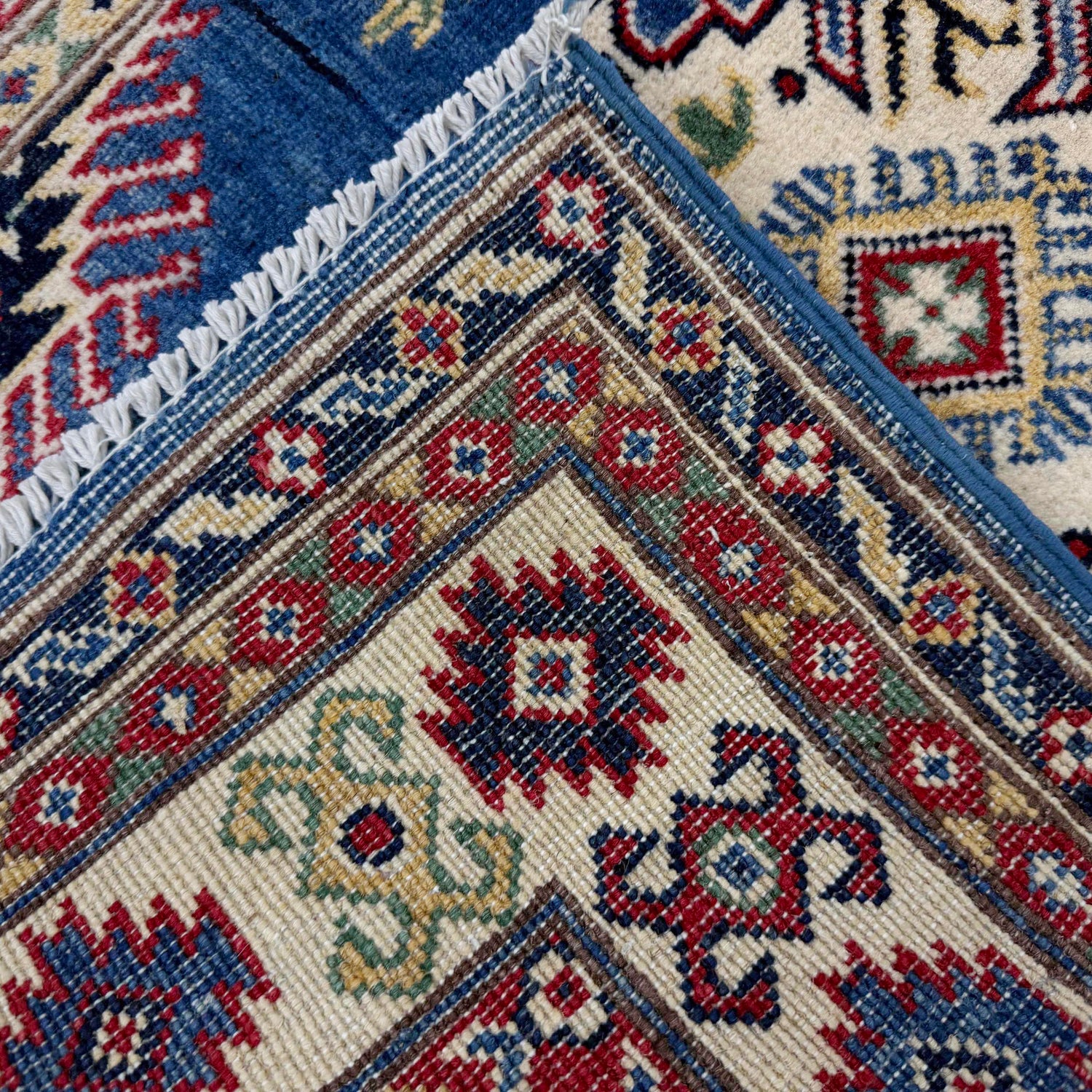 Oriental Kazak Rug 3' 2" x 4' 9" (ft)- No. R37528