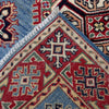 Blue Color Kazak Rug 3' 4" x 4' 10" (ft)- No. R37529