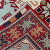 Oriental Kazak Rug 3' 2" x 4' 9" (ft)- No. R37531