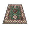 Green Color Kazak Rug 3' 3" x 5' 0" (ft)- No. R37532