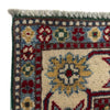 Green Color Kazak Rug 3' 3" x 5' 0" (ft)- No. R37532