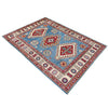 Hand Knotted Kazak Rug 3' 3" x 4' 11" (ft)- No. R37533